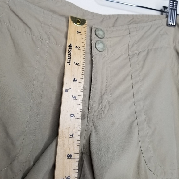 THE NORTH FACE Hiking Low Rise Cargo Pants Nylon Capri Utility Drawstring Waist - Picture 14 of 16